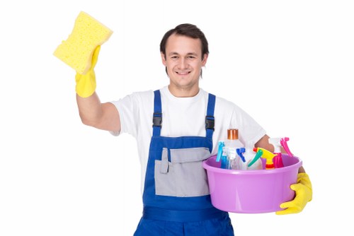 Commercial Forest Hill carpet cleaning service in an office