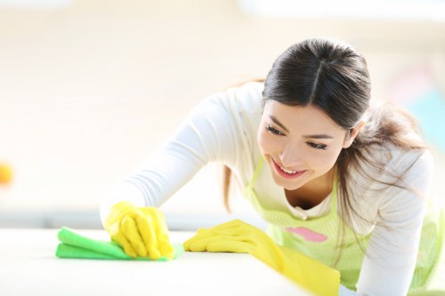 Stain and dirt removal from carpet fibers in Forest Hill